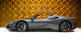 [DIRECT IMPORT] 2024 Ferrari SF90 Spider Grey Convertible Coupe Plug-in Hybrid Sports Car with 2 Seats 4.0T V8 F1 DCT 4WD - Malaysia Ferrari Car for Sale Promotion