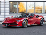 [DIRECT IMPORT] 2024 Ferrari SF90 Spider Red Convertible Coupe Plug-in Hybrid Sports Car with 2 Seats 4.0T V8 F1 DCT 4WD - Malaysia Ferrari Car for Sale Promotion