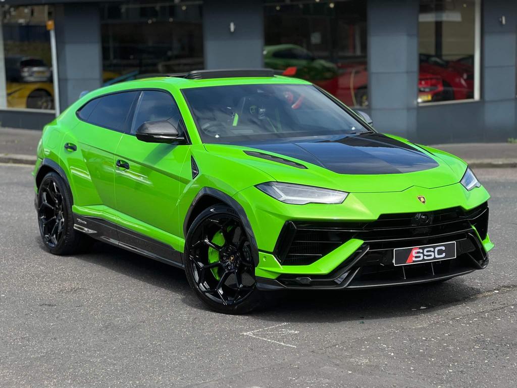 2024 Lamborghini Urus Performante Green Super SUV 4.0L V8 BiTurbo 4WD (Black-Green Interior) - Malaysia Lamborghini Car for Sale Promotion [DIRECT IMPORT]