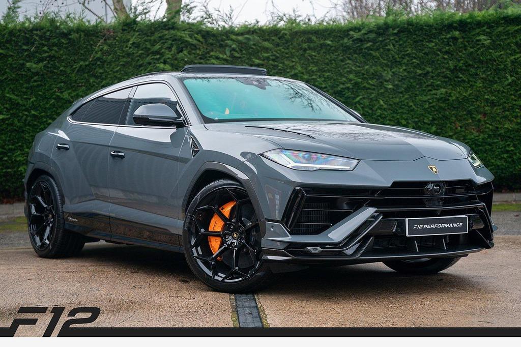 2024 Lamborghini Urus Performante Grey Super SUV 4.0L V8 BiTurbo 4WD (Black-Orange Interior) - Malaysia Lamborghini Car for Sale Promotion [DIRECT IMPORT]