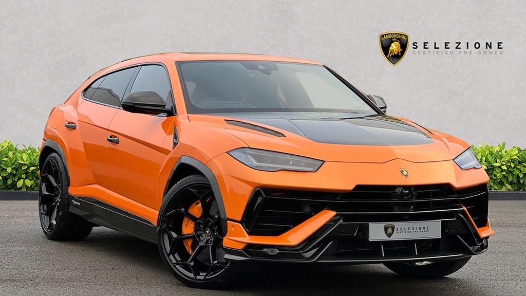 2024 Lamborghini Urus Performante Orange Super SUV 4.0L V8 BiTurbo 4WD (Black-Orange Interior) - Malaysia Lamborghini Car for Sale Promotion [DIRECT IMPORT]