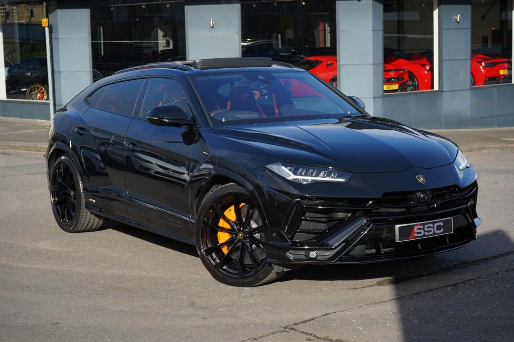 2024 Lamborghini Urus S Black Super SUV 4.0L V8 BiTurbo 4WD (Black-Orange Interior) - Malaysia Lamborghini Car for Sale Promotion [DIRECT IMPORT]