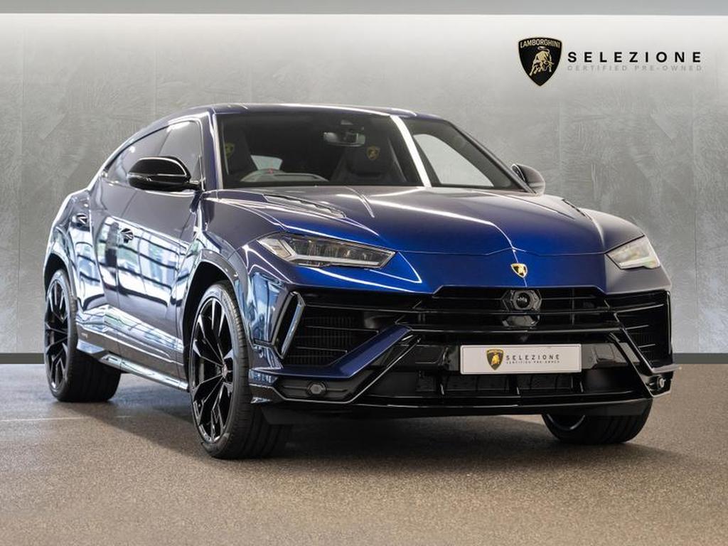 Blue Super SUV 4.0L V8 BiTurbo 4WD (Black Interior) - Malaysia Lamborghini Car for Sale Promotion [DIRECT IMPORT]