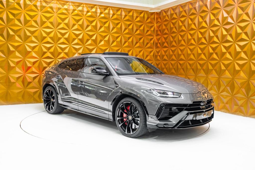 2024 Lamborghini Urus S Grey Super SUV 4.0L V8 BiTurbo 4WD (Black-Red Interior) - Malaysia Lamborghini Car for Sale Promotion [DIRECT IMPORT]