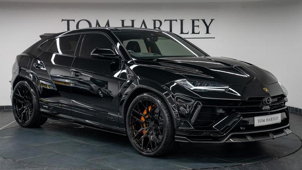 2024 Lamborghini Urus S Urban Black Super SUV 4.0L V8 BiTurbo 4WD (Black-Orange Interior) - Malaysia Lamborghini Car for Sale Promotion [DIRECT IMPORT]