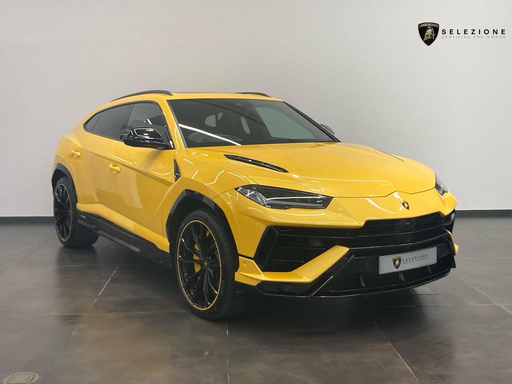 Yellow Super SUV 4.0L V8 BiTurbo 4WD (Black Interior) - Malaysia Lamborghini Car for Sale Promotion [DIRECT IMPORT]
