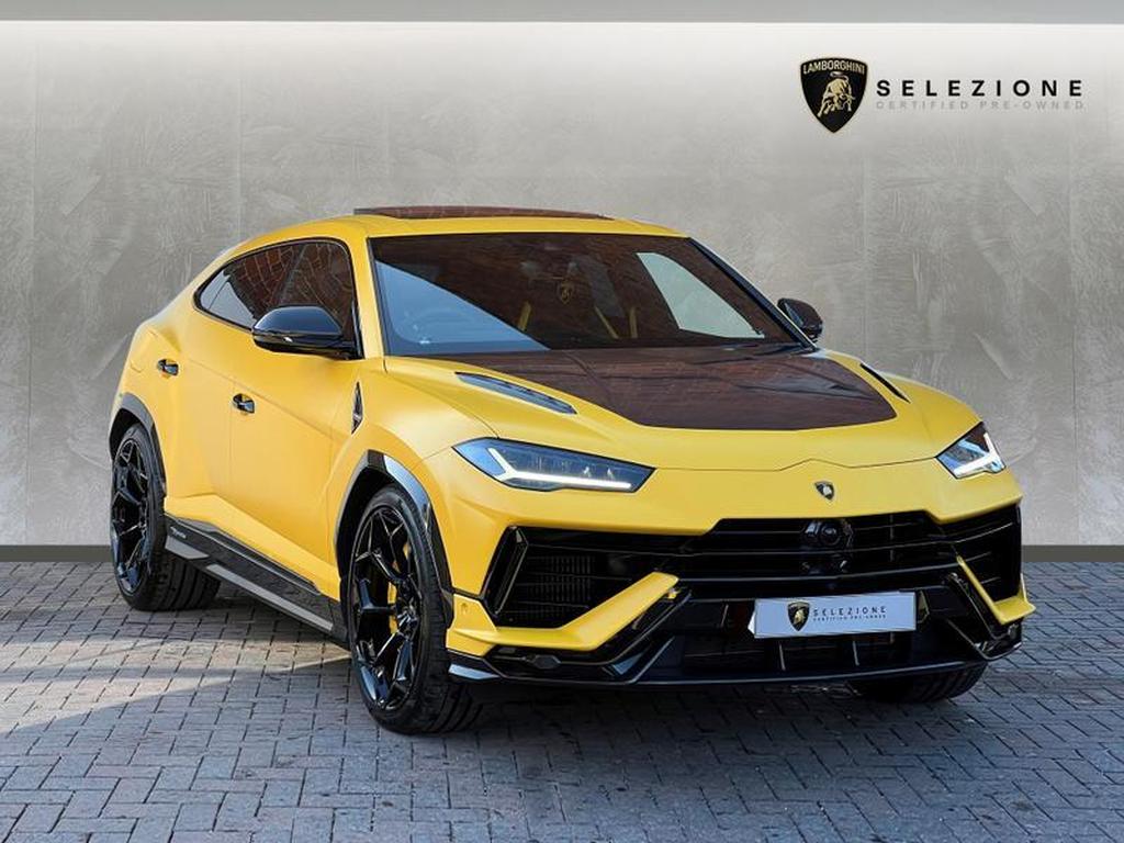 2024 Lamborghini Urus Performante Yellow Super SUV 4.0L V8 BiTurbo 4WD (Black-Yellow Interior) - Malaysia Lamborghini Car for Sale Promotion [DIRECT IMPORT]