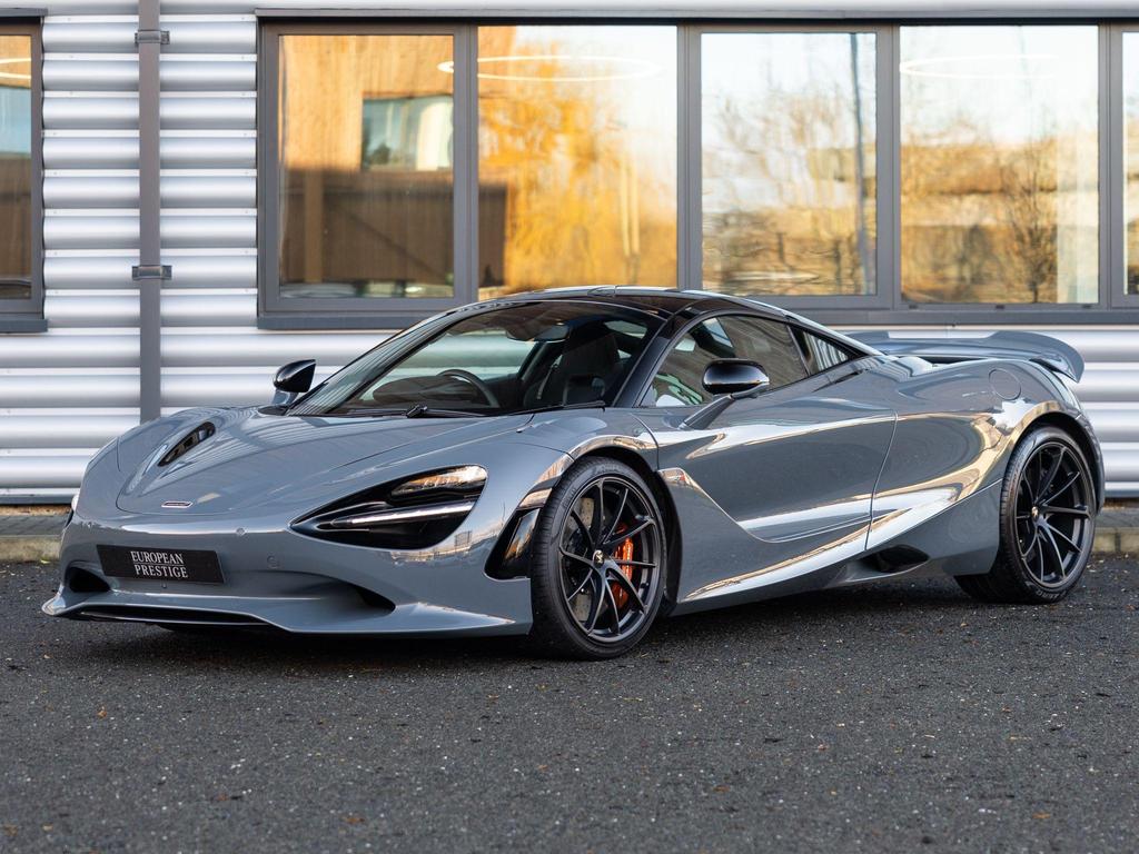 2024 McLaren 750S - Grey Coupe Sports Car with Butterly Doors and 2-Seats 4.0T Twin-Turbo V8 SSG (Black- Grey Interior) - Malaysia McLaren Car Price for Sale Promotion [DIRECT IMPORT]