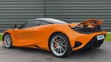 2024 McLaren 750S - Orange Coupe Sports Car with Butterly Doors and 2-Seats 4.0T Twin-Turbo V8 SSG (Black Interior) - Malaysia McLaren Car Price for Sale Promotion [DIRECT IMPORT]