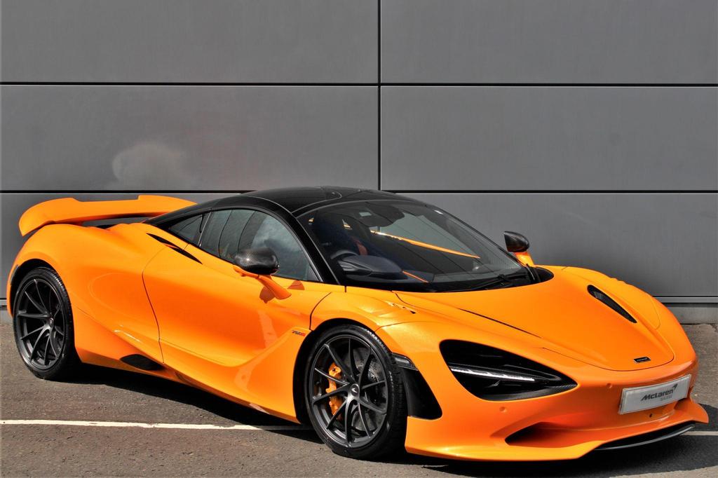 2024 McLaren 750S - Orange Coupe Sports Car with Butterly Doors and 2-Seats 4.0T Twin-Turbo V8 SSG (Black-Orange Interior) - Malaysia McLaren Car Price for Sale Promotion [DIRECT IMPORT]