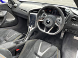 2024 McLaren 750S Spider - Blue Convertible Coupe Sports Car with Butterly Doors and 2-Seats 4.0T Twin-Turbo V8 SSG (Black Interior) - Malaysia McLaren Car Price for Sale Promotion [DIRECT IMPORT]