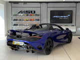 2024 McLaren 750S Spider - Blue Convertible Coupe Sports Car with Butterly Doors and 2-Seats 4.0T Twin-Turbo V8 SSG (Black Interior) - Malaysia McLaren Car Price for Sale Promotion [DIRECT IMPORT]