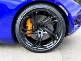 2024 McLaren 750S Spider - Blue Convertible Coupe Sports Car with Butterly Doors and 2-Seats 4.0T Twin-Turbo V8 SSG (Black Interior) - Malaysia McLaren Car Price for Sale Promotion [DIRECT IMPORT]