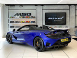 2024 McLaren 750S Spider - Blue Convertible Coupe Sports Car with Butterly Doors and 2-Seats 4.0T Twin-Turbo V8 SSG (Black Interior) - Malaysia McLaren Car Price for Sale Promotion [DIRECT IMPORT]