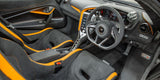 2024 McLaren 750S Spider - Grey Convertible Coupe Sports Car with Butterly Doors and 2-Seats 4.0T Twin-Turbo V8 SSG (Black-Orange Interior) - Malaysia McLaren Car Price for Sale Promotion [DIRECT IMPORT]