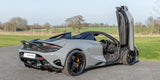 2024 McLaren 750S Spider - Grey Convertible Coupe Sports Car with Butterly Doors and 2-Seats 4.0T Twin-Turbo V8 SSG (Black-Orange Interior) - Malaysia McLaren Car Price for Sale Promotion [DIRECT IMPORT]