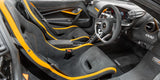 2024 McLaren 750S Spider - Grey Convertible Coupe Sports Car with Butterly Doors and 2-Seats 4.0T Twin-Turbo V8 SSG (Black-Orange Interior) - Malaysia McLaren Car Price for Sale Promotion [DIRECT IMPORT]