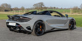 2024 McLaren 750S Spider - Grey Convertible Coupe Sports Car with Butterly Doors and 2-Seats 4.0T Twin-Turbo V8 SSG (Black-Orange Interior) - Malaysia McLaren Car Price for Sale Promotion [DIRECT IMPORT]
