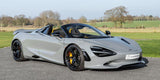 2024 McLaren 750S Spider - Grey Convertible Coupe Sports Car with Butterly Doors and 2-Seats 4.0T Twin-Turbo V8 SSG (Black-Orange Interior) - Malaysia McLaren Car Price for Sale Promotion [DIRECT IMPORT]