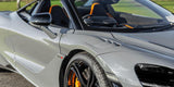 2024 McLaren 750S Spider - Grey Convertible Coupe Sports Car with Butterly Doors and 2-Seats 4.0T Twin-Turbo V8 SSG (Black-Orange Interior) - Malaysia McLaren Car Price for Sale Promotion [DIRECT IMPORT]