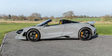 2024 McLaren 750S Spider - Grey Convertible Coupe Sports Car with Butterly Doors and 2-Seats 4.0T Twin-Turbo V8 SSG (Black-Orange Interior) - Malaysia McLaren Car Price for Sale Promotion [DIRECT IMPORT]