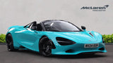 2024 McLaren 750S Spider - Tiffany Blue Convertible Coupe Sports Car with Butterly Doors and 2-Seats 4.0T Twin-Turbo V8 SSG (Black Interior) - Malaysia McLaren Car Price for Sale Promotion [DIRECT IMPORT]
