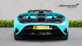 2024 McLaren 750S Spider - Tiffany Blue Convertible Coupe Sports Car with Butterly Doors and 2-Seats 4.0T Twin-Turbo V8 SSG (Black Interior) - Malaysia McLaren Car Price for Sale Promotion [DIRECT IMPORT]