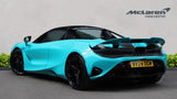 2024 McLaren 750S Spider - Tiffany Blue Convertible Coupe Sports Car with Butterly Doors and 2-Seats 4.0T Twin-Turbo V8 SSG (Black Interior) - Malaysia McLaren Car Price for Sale Promotion [DIRECT IMPORT]