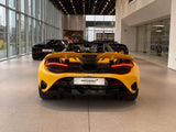 2024 McLaren 750S Spider - Yellow Convertible Coupe Sports Car with Butterly Doors and 2-Seats 4.0T Twin-Turbo V8 SSG (Black Interior) - Malaysia McLaren Car Price for Sale Promotion [DIRECT IMPORT]