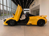 2024 McLaren 750S Spider - Yellow Convertible Coupe Sports Car with Butterly Doors and 2-Seats 4.0T Twin-Turbo V8 SSG (Black Interior) - Malaysia McLaren Car Price for Sale Promotion [DIRECT IMPORT]