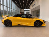 2024 McLaren 750S Spider - Yellow Convertible Coupe Sports Car with Butterly Doors and 2-Seats 4.0T Twin-Turbo V8 SSG (Black Interior) - Malaysia McLaren Car Price for Sale Promotion [DIRECT IMPORT]