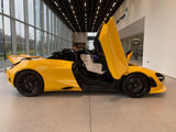 2024 McLaren 750S Spider - Yellow Convertible Coupe Sports Car with Butterly Doors and 2-Seats 4.0T Twin-Turbo V8 SSG (Black Interior) - Malaysia McLaren Car Price for Sale Promotion [DIRECT IMPORT]