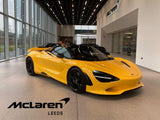 2024 McLaren 750S Spider - Yellow Convertible Coupe Sports Car with Butterly Doors and 2-Seats 4.0T Twin-Turbo V8 SSG (Black Interior) - Malaysia McLaren Car Price for Sale Promotion [DIRECT IMPORT]