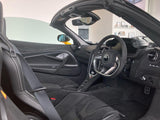 2024 McLaren 750S Spider - Yellow Convertible Coupe Sports Car with Butterly Doors and 2-Seats 4.0T Twin-Turbo V8 SSG (Black Interior) - Malaysia McLaren Car Price for Sale Promotion [DIRECT IMPORT]
