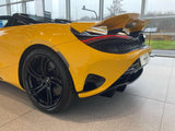 2024 McLaren 750S Spider - Yellow Convertible Coupe Sports Car with Butterly Doors and 2-Seats 4.0T Twin-Turbo V8 SSG (Black Interior) - Malaysia McLaren Car Price for Sale Promotion [DIRECT IMPORT]