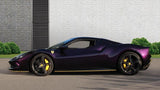 2025 Ferrari 296 GTB Purple Coupe Plug-in Hybrid Sports Car with 2 Seats 3.0T V6 F1 DCT (Black Interior)- Malaysia Ferrari Car for Sale Promotion [DIRECT IMPORT]