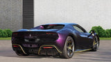 2025 Ferrari 296 GTB Purple Coupe Plug-in Hybrid Sports Car with 2 Seats 3.0T V6 F1 DCT (Black Interior)- Malaysia Ferrari Car for Sale Promotion [DIRECT IMPORT]