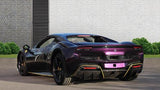 2025 Ferrari 296 GTB Purple Coupe Plug-in Hybrid Sports Car with 2 Seats 3.0T V6 F1 DCT (Black Interior)- Malaysia Ferrari Car for Sale Promotion [DIRECT IMPORT]