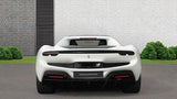2025 Ferrari 296 GTB White Coupe Plug-in Hybrid Sports Car with 2 Seats 3.0T V6 F1 DCT (Black-Red Interior)- Malaysia Ferrari Car for Sale Promotion [DIRECT IMPORT]