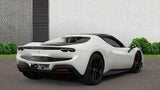 2025 Ferrari 296 GTB White Coupe Plug-in Hybrid Sports Car with 2 Seats 3.0T V6 F1 DCT (Black-Red Interior)- Malaysia Ferrari Car for Sale Promotion [DIRECT IMPORT]