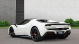 2025 Ferrari 296 GTB White Coupe Plug-in Hybrid Sports Car with 2 Seats 3.0T V6 F1 DCT (Black-Red Interior)- Malaysia Ferrari Car for Sale Promotion [DIRECT IMPORT]