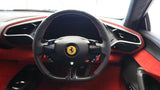 2025 Ferrari 296 GTB White Coupe Plug-in Hybrid Sports Car with 2 Seats 3.0T V6 F1 DCT (Black-Red Interior)- Malaysia Ferrari Car for Sale Promotion [DIRECT IMPORT]