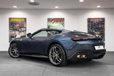 2025 Ferrari Roma Blue Convertible Coupe Sports Car with 4 Seats 3.8T V8 F1 DCT - Malaysia Ferrari Car for Sale Promotion [DIRECT IMPORT]