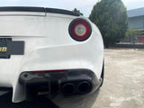 [NEW ARRIVAL] Ferrari F12 Berlinetta 6.3L V12 Coupe - Red (Wrap White) Coupe (2014/2016) - Recond Car
