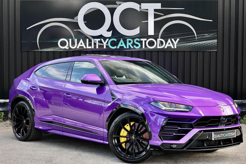 [DIRECT IMPORT] Lamborghini Urus 4.0L V8 Twin-Turbocharge 4WD Auto - Purple SUV (2021) - Recond Car