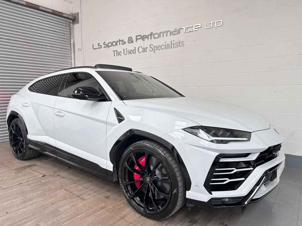 [DIRECT IMPORT] Lamborghini Urus 4.0L V8 Twin-Turbocharge 4WD Auto - White SUV (2020) - Recond Car