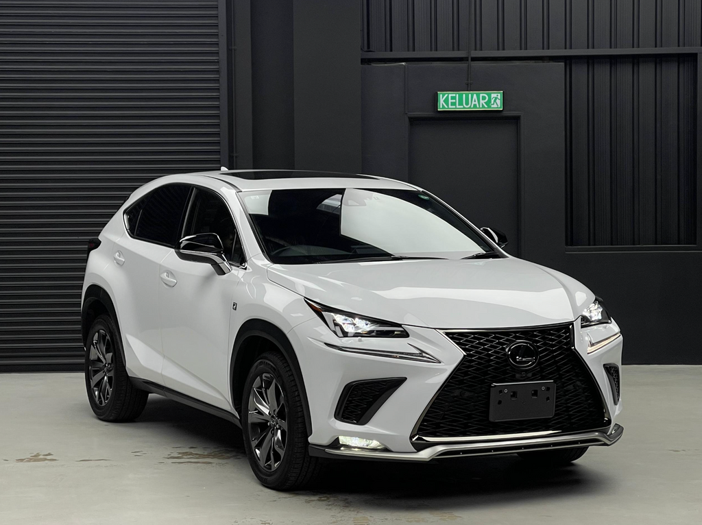 [NEW ARRIVAL] Lexus NX300 F-Sport 2.0 - White SUV (2021) - Malaysia Recond Car