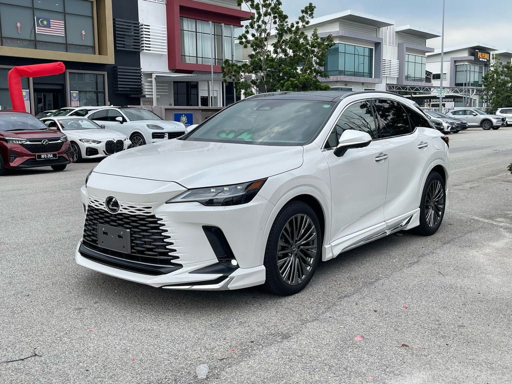 [NEW ARRIVAL] Lexus RX350 F-Sport 2.4 (4WD) Version L Luxury (Sunroof) - Pearl White SUV (2023) - Malaysia Recond Car