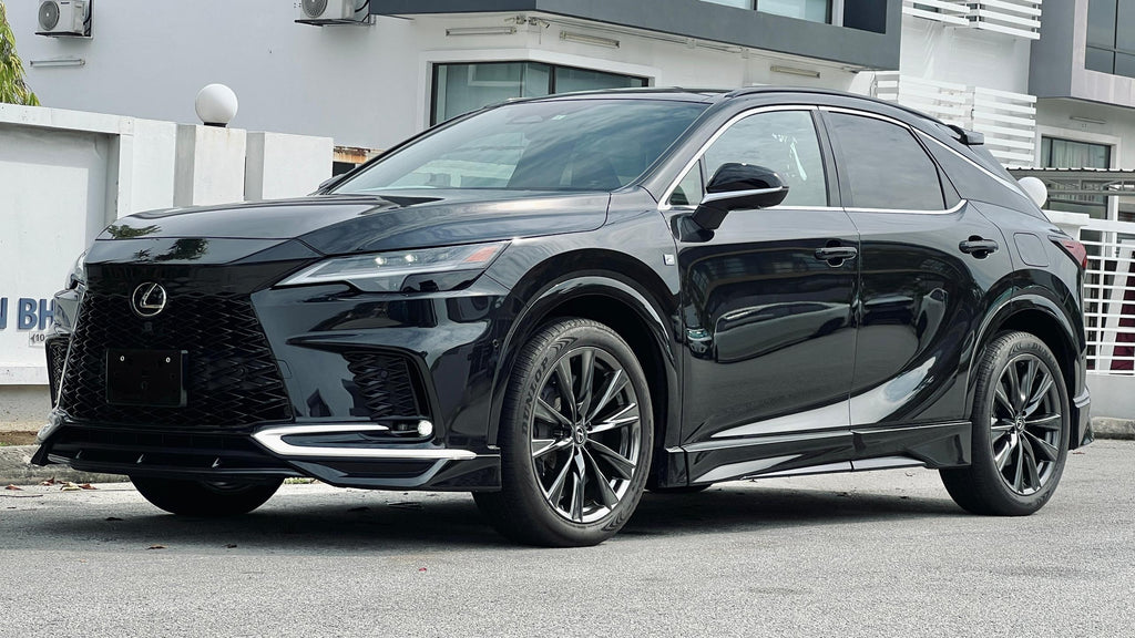 [NEW ARRIVAL] Lexus RX350 F-Sport 2.4 (4WD) with Sunroof & Aerokit - Black SUV (2023) - Malaysia Recond Car