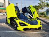 [NEW ARRIVAL] McLaren 720S 4.0L Coupe Twin-Turbocharged V8 - Mso Volcano Red (Wrap In Acid Green) Coupe (2017/2021) - Recond Car
